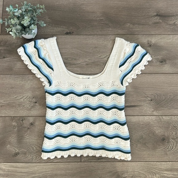 Jessica Simpson Tops - JESSICA SIMPSON • 100% Cotton Knit Shirt • Size Large